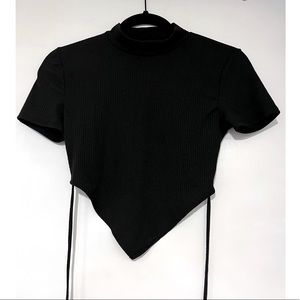 🌸Spring Sale🌸 NWNT Forever 21 Black Back Tie Shirt SIZE M